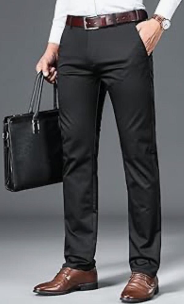 Black Men Formal Pant