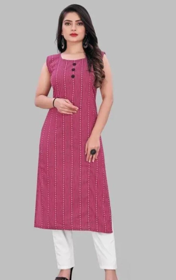 Kashvi Alluring Pink Kurtis