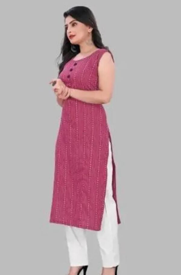 Kashvi Alluring Pink Kurtis - Image 2