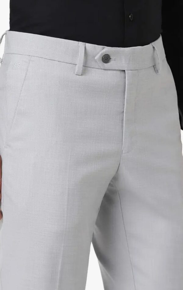 Grey Formal Mens Pent - Image 4